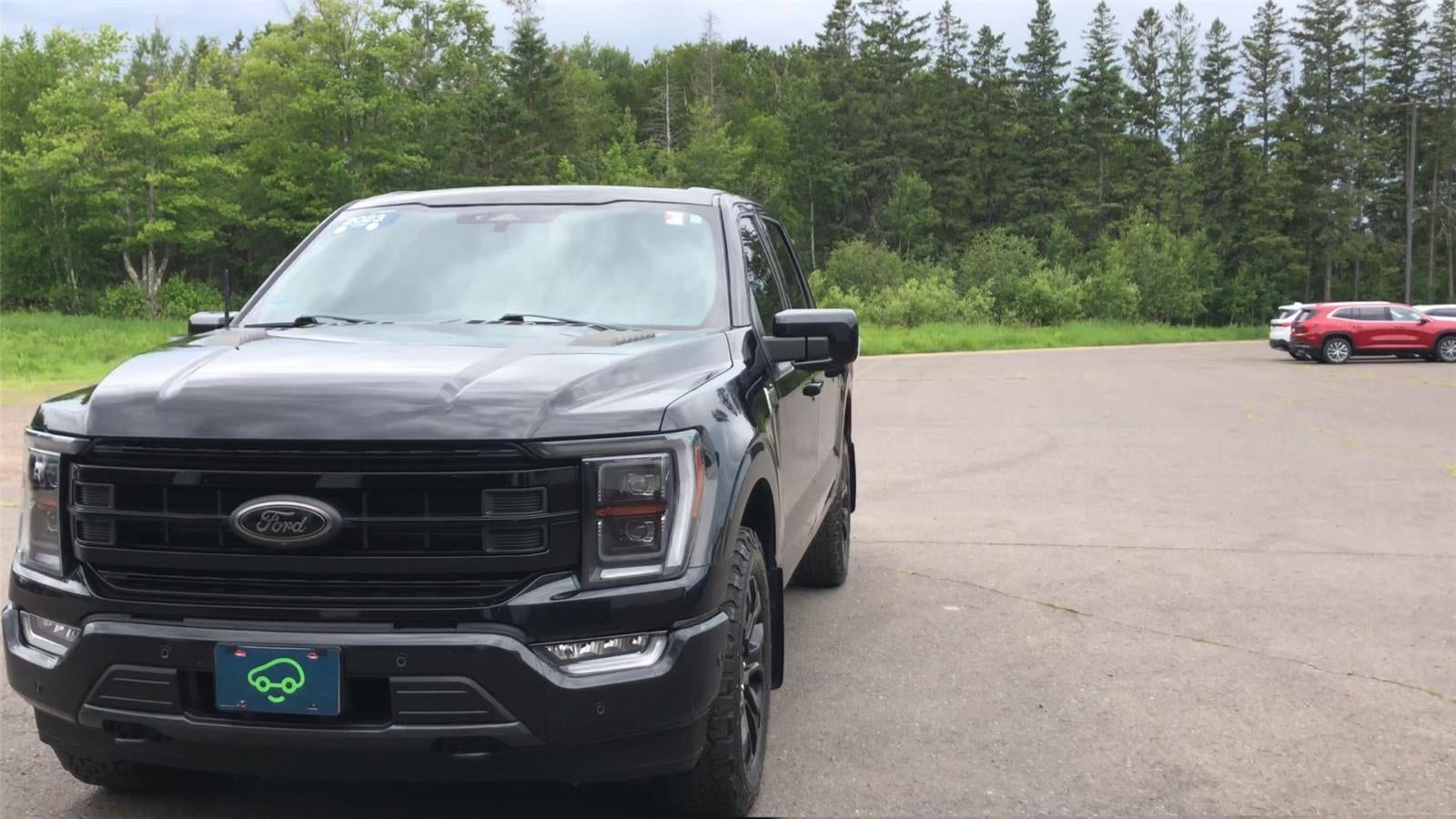 2023 Ford F-150 — rear three-quarter view