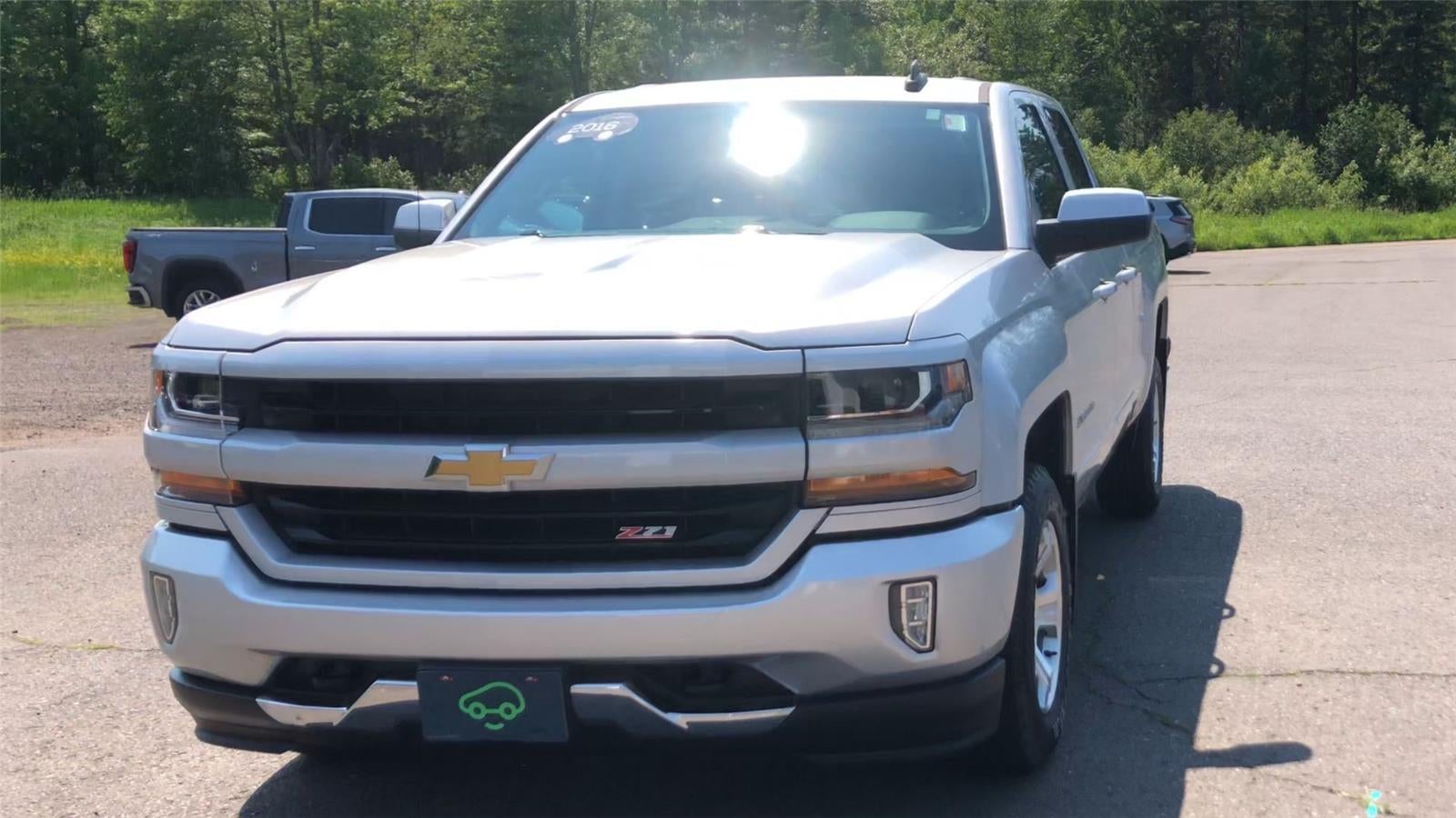 2016 Chevrolet Silverado 1500 — rear three-quarter view
