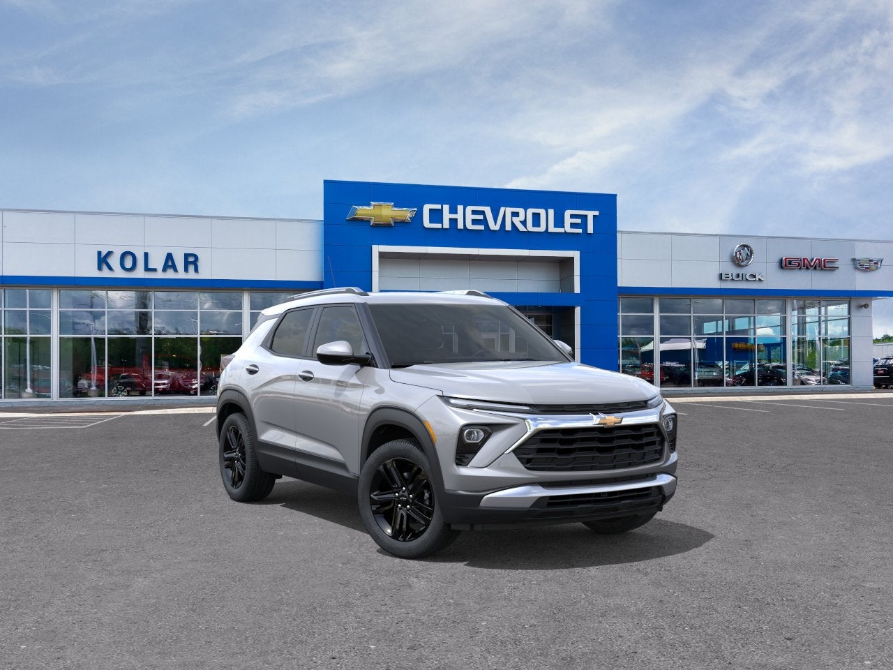2026 Chevrolet Trailblazer LT in Sterling Gray Metallic — front three-quarter view